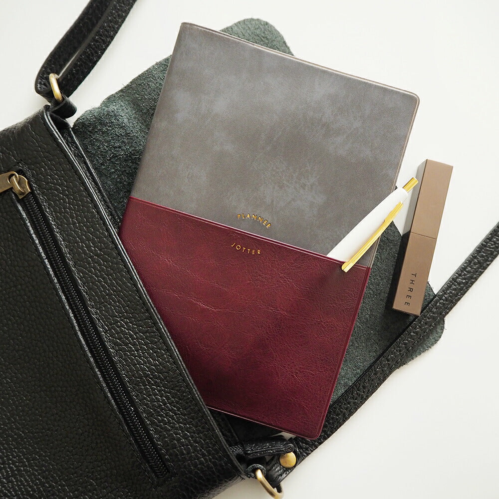 手帳 2026 マトカ 2026年1月始まり ダイアリー スケジュール帳｜B6サイズ ウィークリー・ブロック式（週間ブロック・日記帳）『ユニゾン｜UNISON』ポケット付き バイカラー 大人かわいい おしゃれ