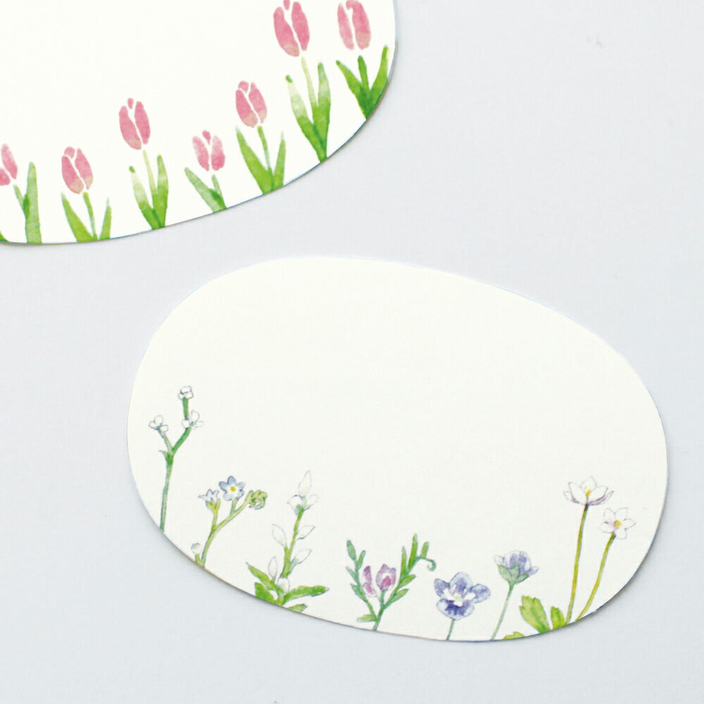 Lampi ランピ ミニメッセージカード｜カード メッセージ 誕生日 ギフト おしゃれ かわいい 花 植物 チューリップ オリーブ レモン 苺 ストロベリー｜MATOKA マトカ