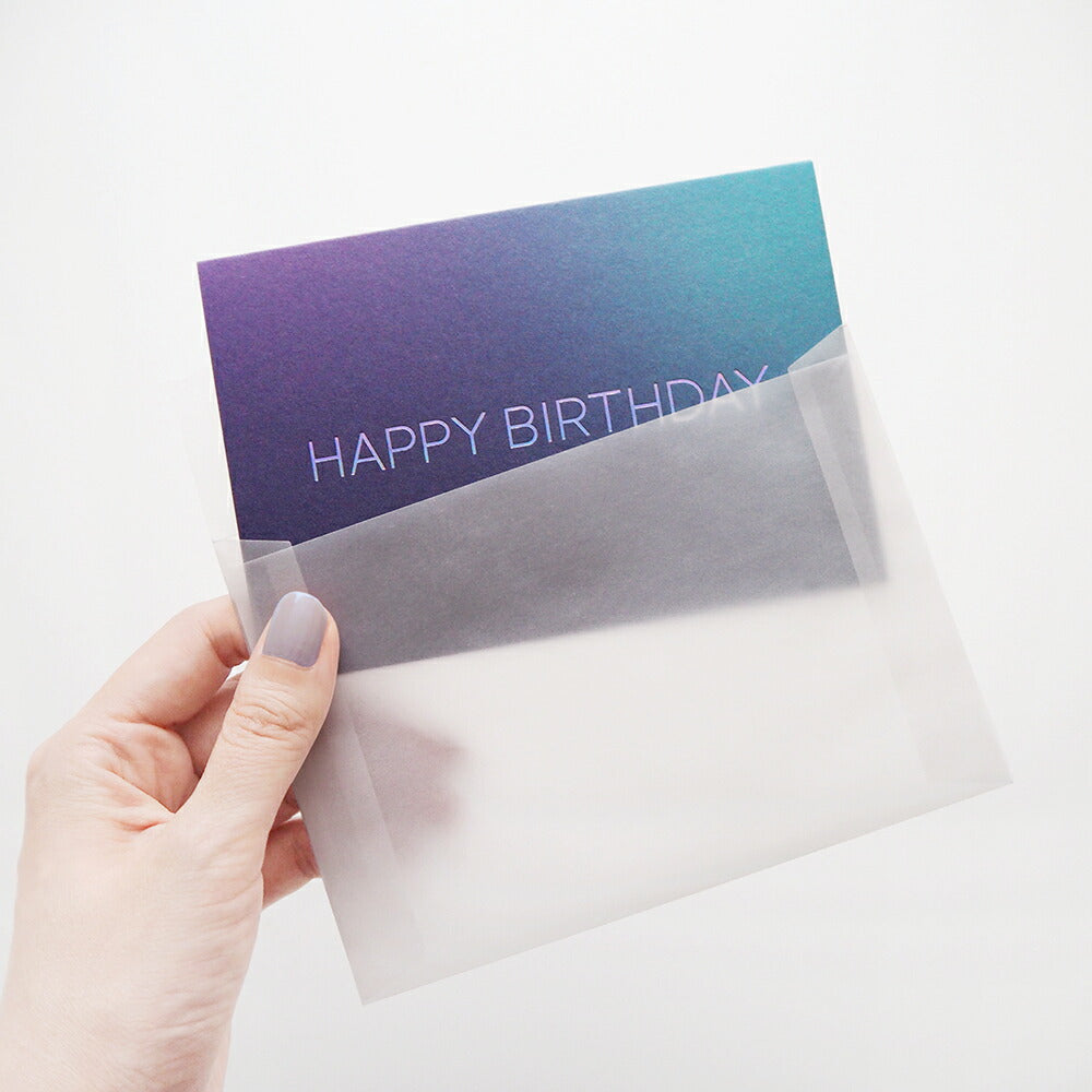 NORDLYS ノールリス グリーティングカード｜メッセージカード ギフト 誕生日 プレゼント MATOKA マトカ