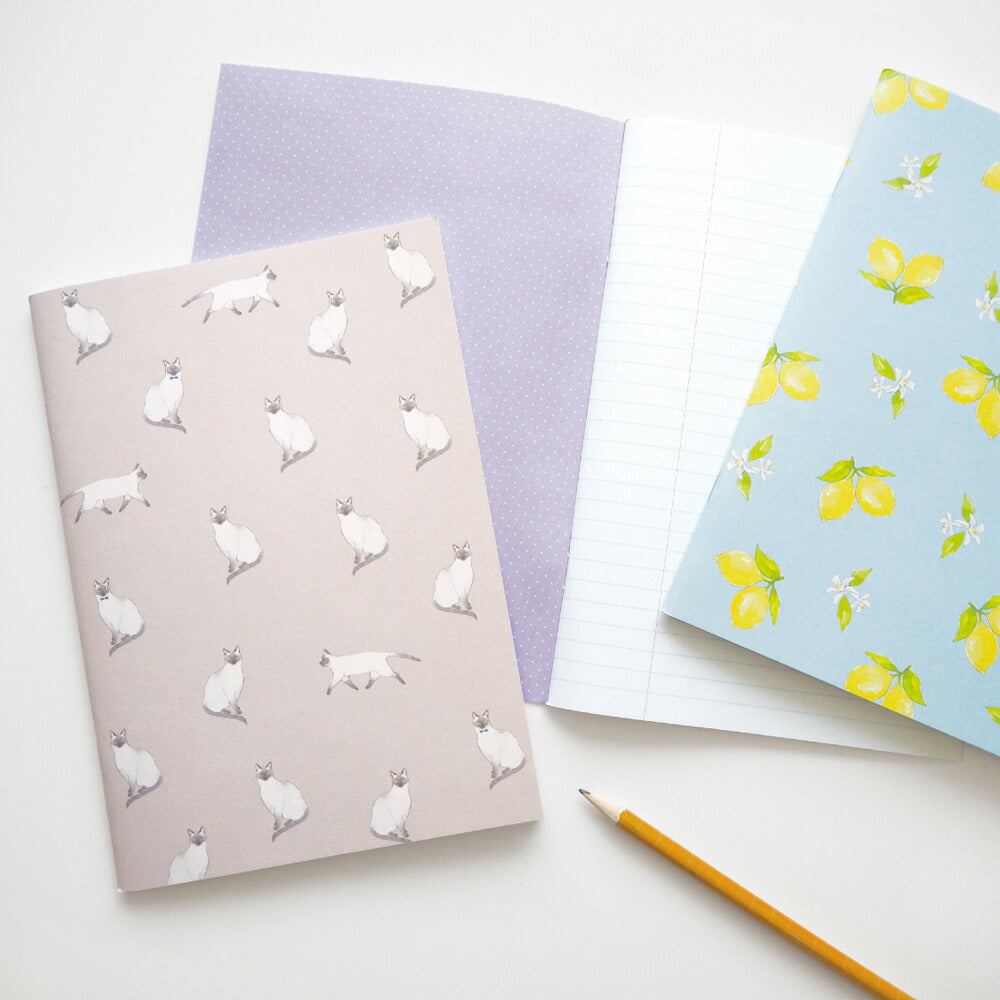 DOUBLE-FACED NOTEBOOK ダブルフェイスノート A5｜メール便対応 A5サイズ 罫線 かわいい おしゃれ