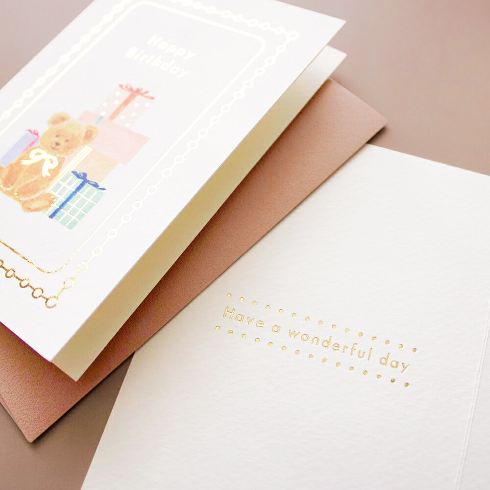 coffret コフレ グリーティングカード｜封筒 メッセージカード グリーティングカード 誕生日 ギフト プレゼント おしゃれ｜MATOKA マトカ