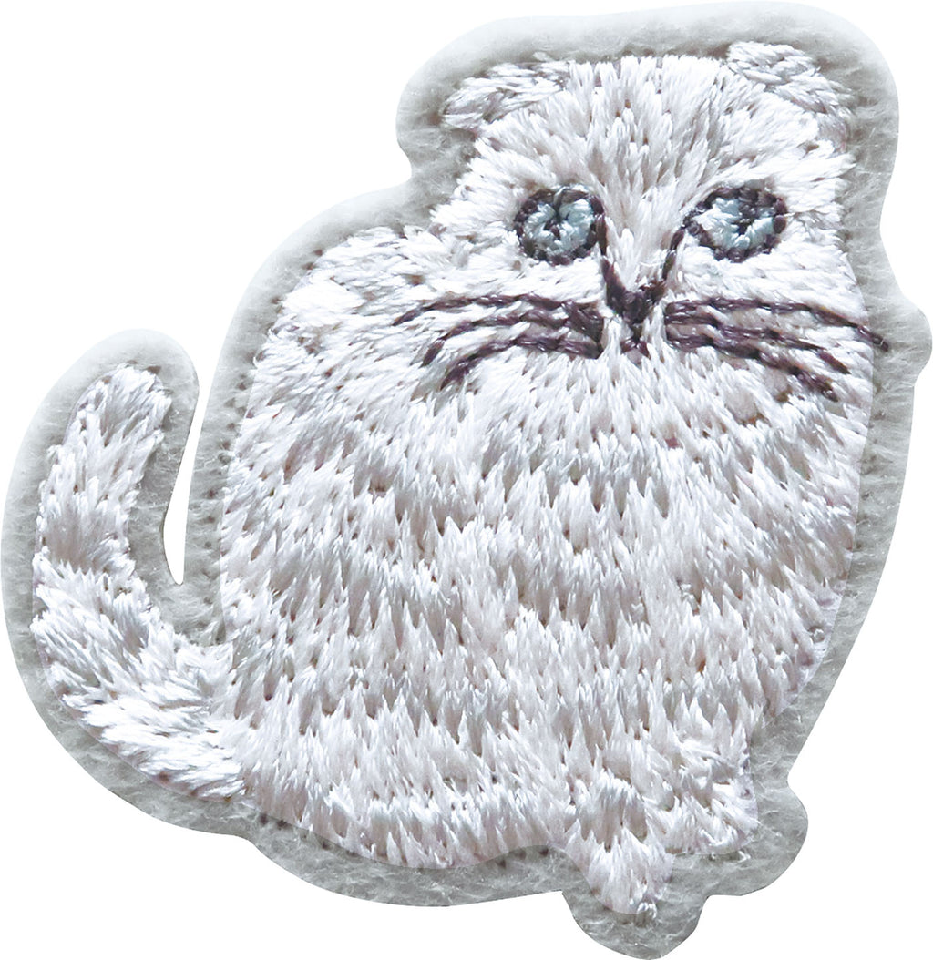 松尾ミユキ ブローチ｜BROOCH おしゃれ かわいい 動物 猫 ネコ シンプル 大人 上品 刺繍 ダイカット アクセサリー｜MATOKA マトカ