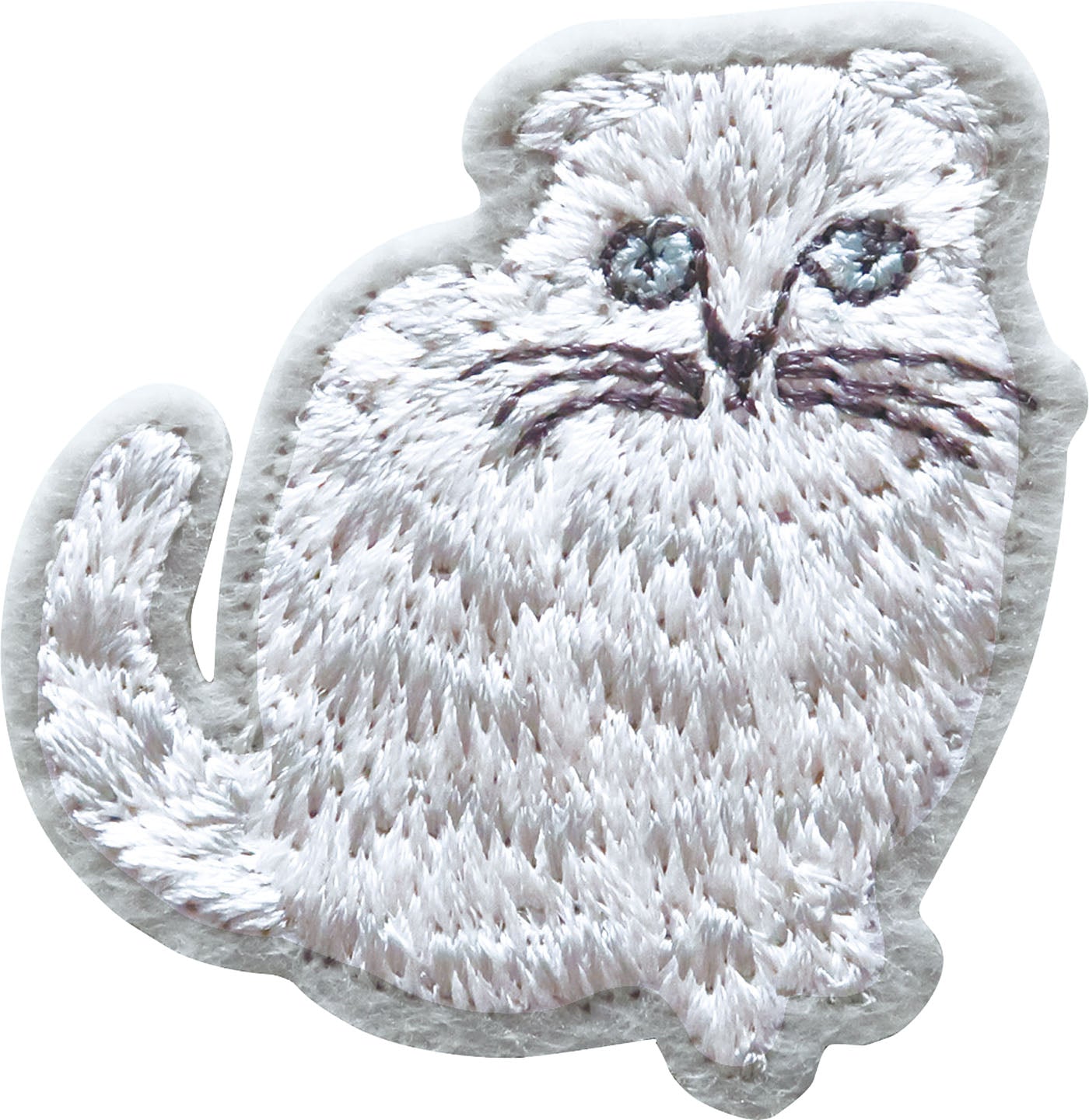 松尾ミユキ ブローチ｜BROOCH おしゃれ かわいい 動物 猫 ネコ シンプル 大人 上品 刺繍 ダイカット アクセサリー｜MATOKA マトカ