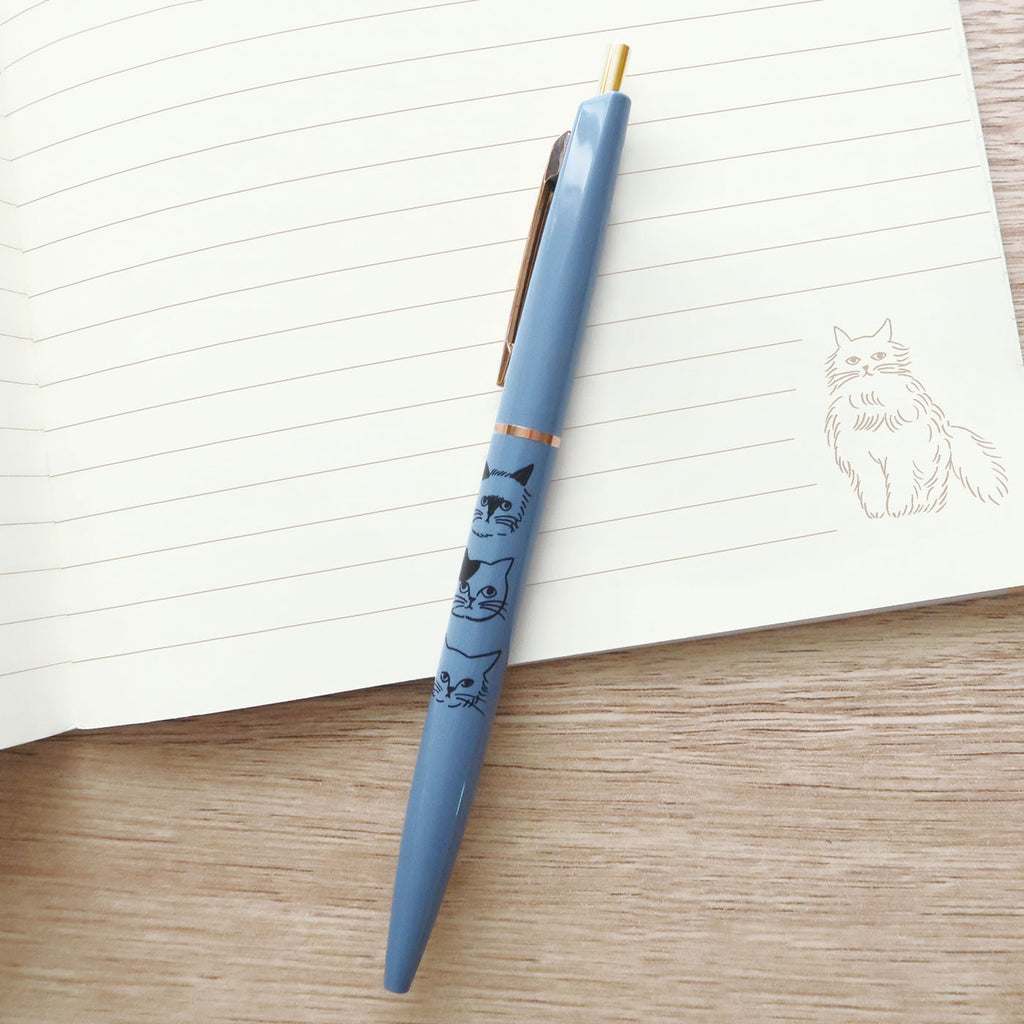 松尾ミユキ ボールペン｜BALLPOINT PEN おしゃれ かわいい 動物 猫 ネコ シンプル 大人 上品 日本製 0.5mm｜MATOKA マトカ