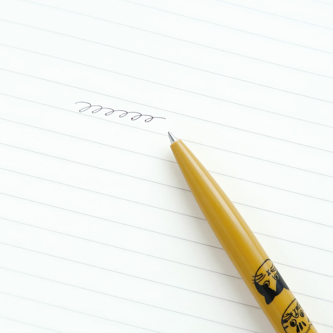 松尾ミユキ ボールペン｜BALLPOINT PEN おしゃれ かわいい 動物 猫 ネコ シンプル 大人 上品 日本製 0.5mm｜MATOKA マトカ