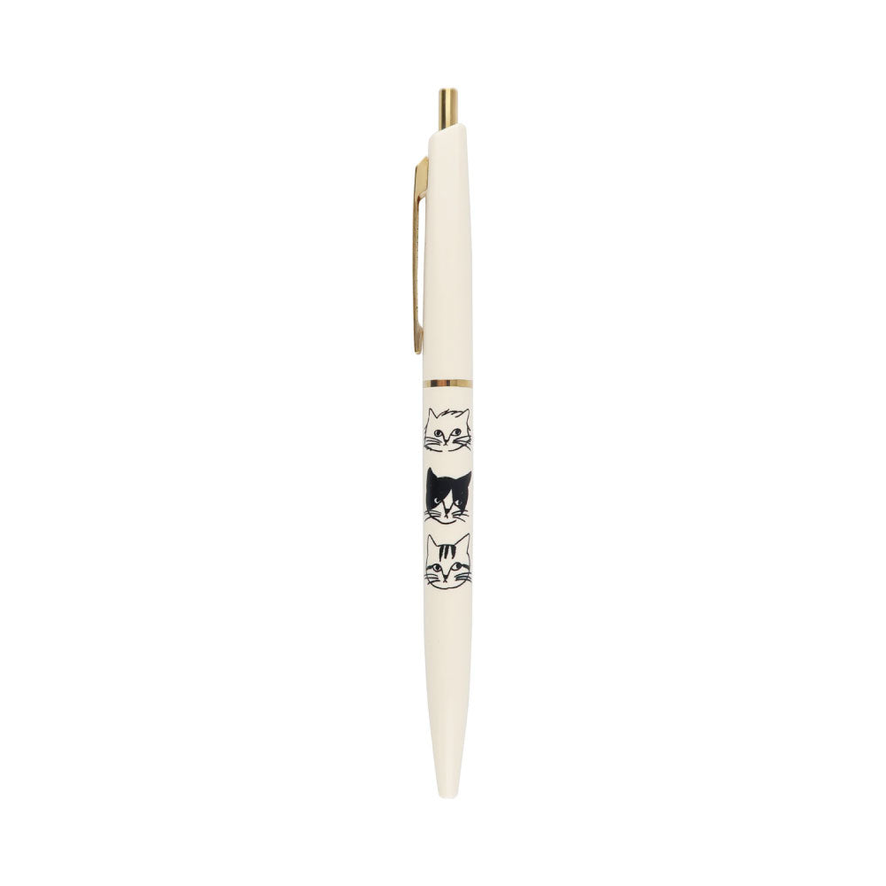 松尾ミユキ ボールペン｜BALLPOINT PEN おしゃれ かわいい 動物 猫 ネコ シンプル 大人 上品 日本製 0.5mm｜MATOKA マトカ