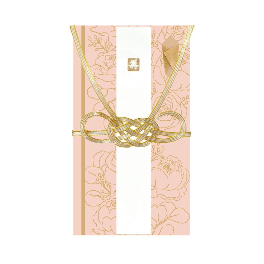 HANAGATAMI はながたみ ご祝儀袋｜結婚式 結婚 お祝い 御祝儀 花言葉 上品 華やか シンプル 大人 箔押し 贈り物 縁起 花 フラワー｜MATOKA マトカ
