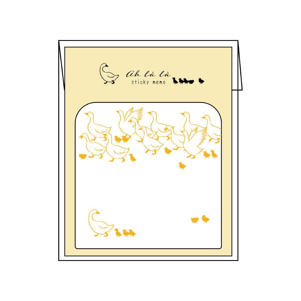 AH LA LA アララ ふせん｜付箋 おしゃれ かわいい 動物  大人 恐竜 ペンギン アヒル 羊 牛 スワン UFO ノート 勉強 仕事 個性的｜MATOKA マトカ