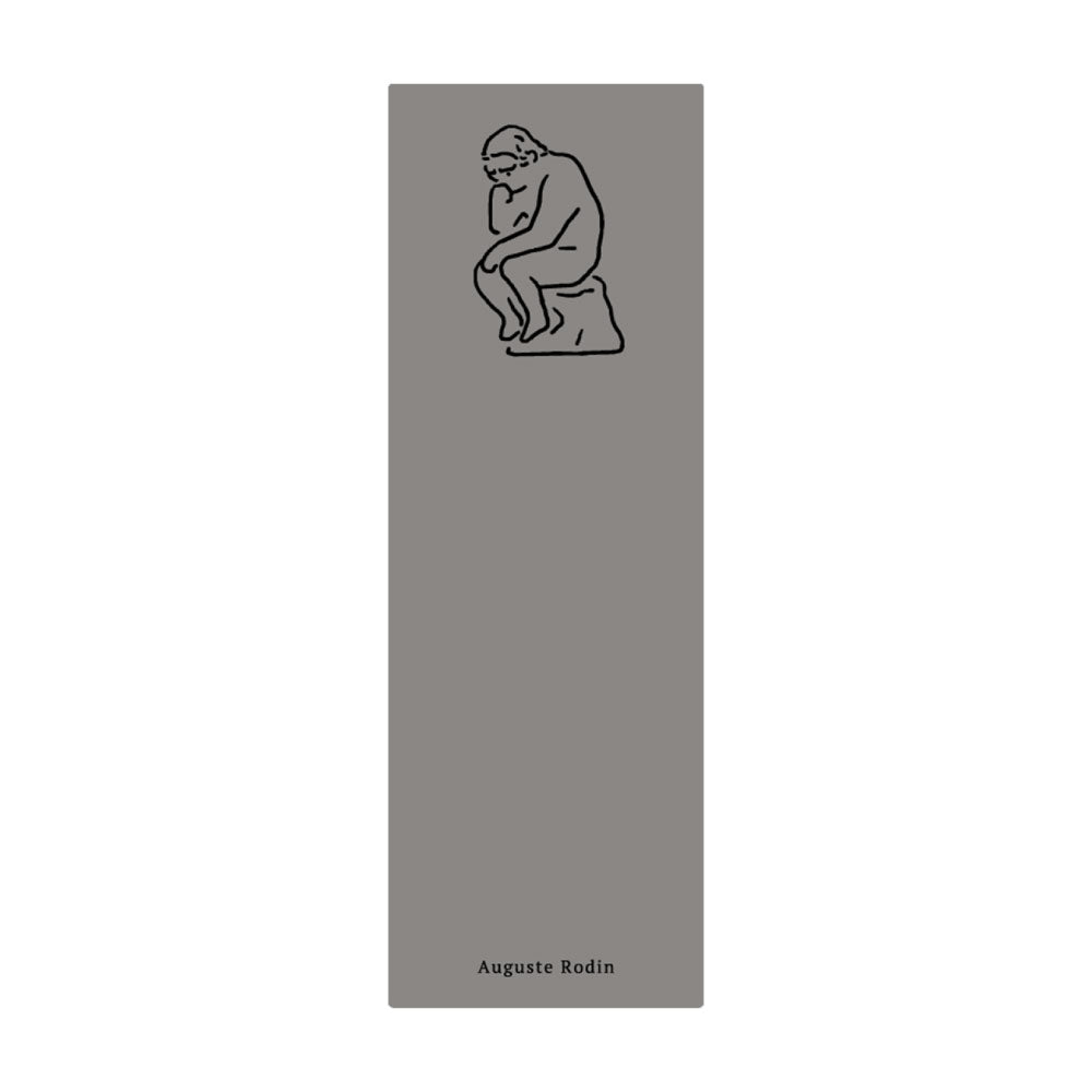 MASTERPIECE マスターピース クリアブックマーク｜しおり 読書 本 ブックカバー 文庫本 単行本 読書カバー 文学 教科書 箔押し おしゃれ 可愛い 手帳 アート｜MATOKA マトカ