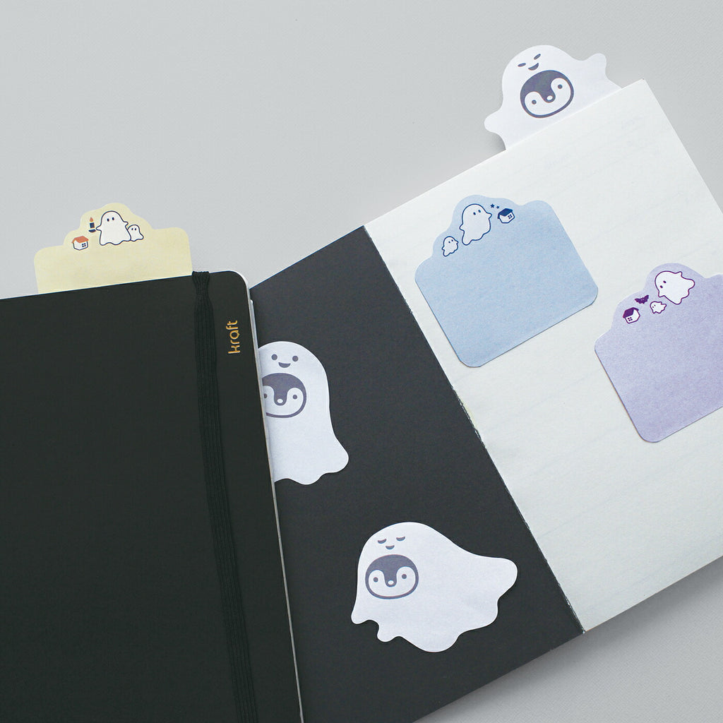 OBAKE おばけ ダイカットふせん｜付箋 おしゃれ かわいい シンプル お化け ゴースト カラフル ポップ ハロウィン｜MATOKA マトカ