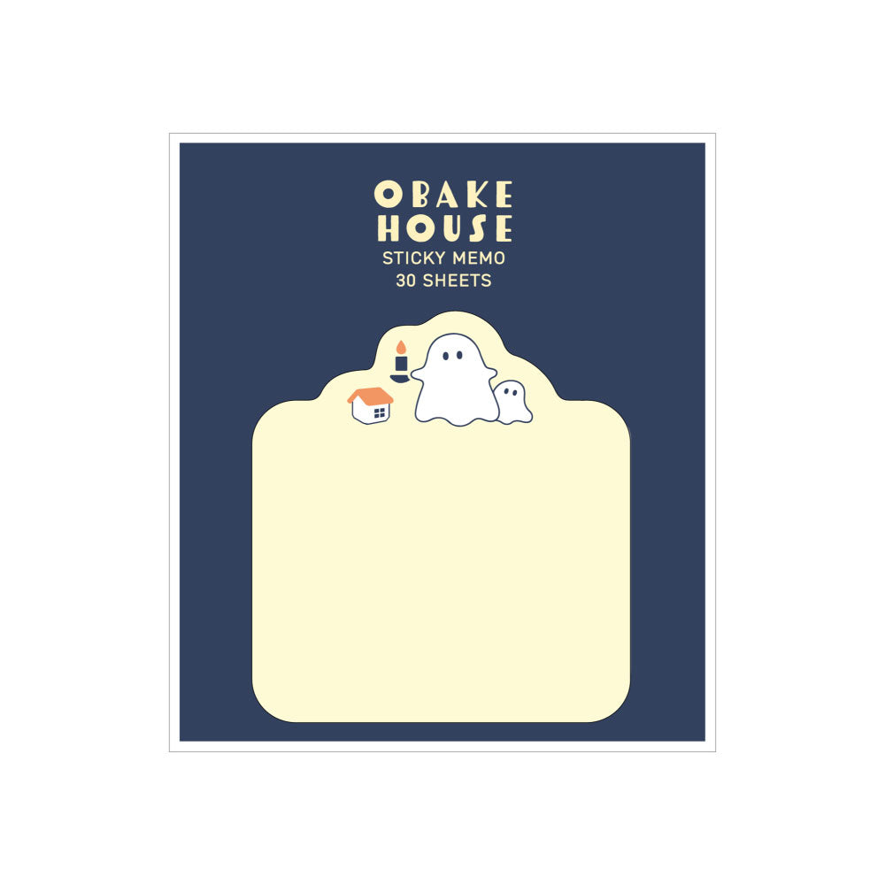 OBAKE おばけ ダイカットふせん｜付箋 おしゃれ かわいい シンプル お化け ゴースト カラフル ポップ ハロウィン｜MATOKA マトカ