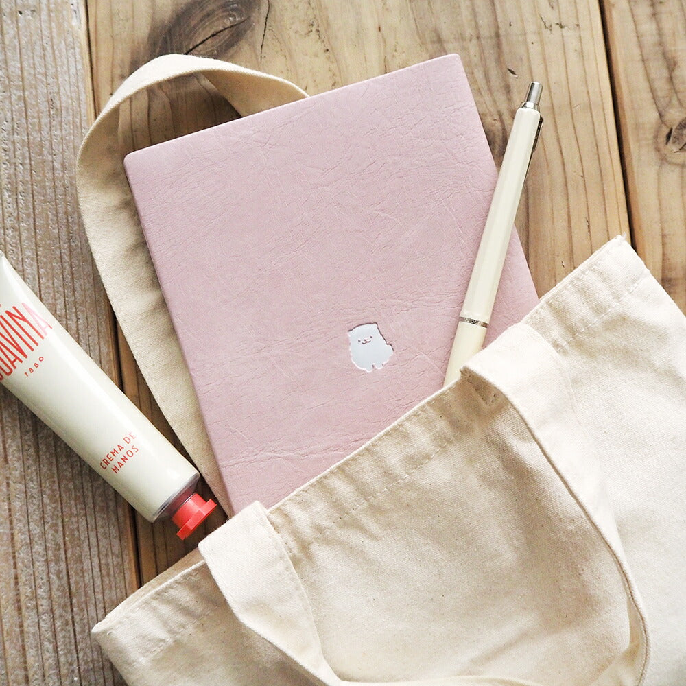 手帳 2026 マトカ 2026年（2025年10月始まり）ダイアリー スケジュール帳｜B6サイズ ウィークリー・レフト式（週間ホリゾンタル）『ワンポイント アニマル｜POINT ANIMAL』動物 犬 クジラ ポメラニアン カバ アザラシ UFO サル カニ