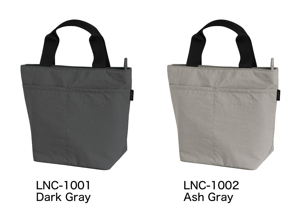 PLACID プラシド 保冷ランチトート｜ランチバッグ コンパクト シンプル お弁当袋 ピクニック 行楽 保冷バッグ マイバッグ くすみカラー 無地 大人 通勤 通学｜LEAFLETS