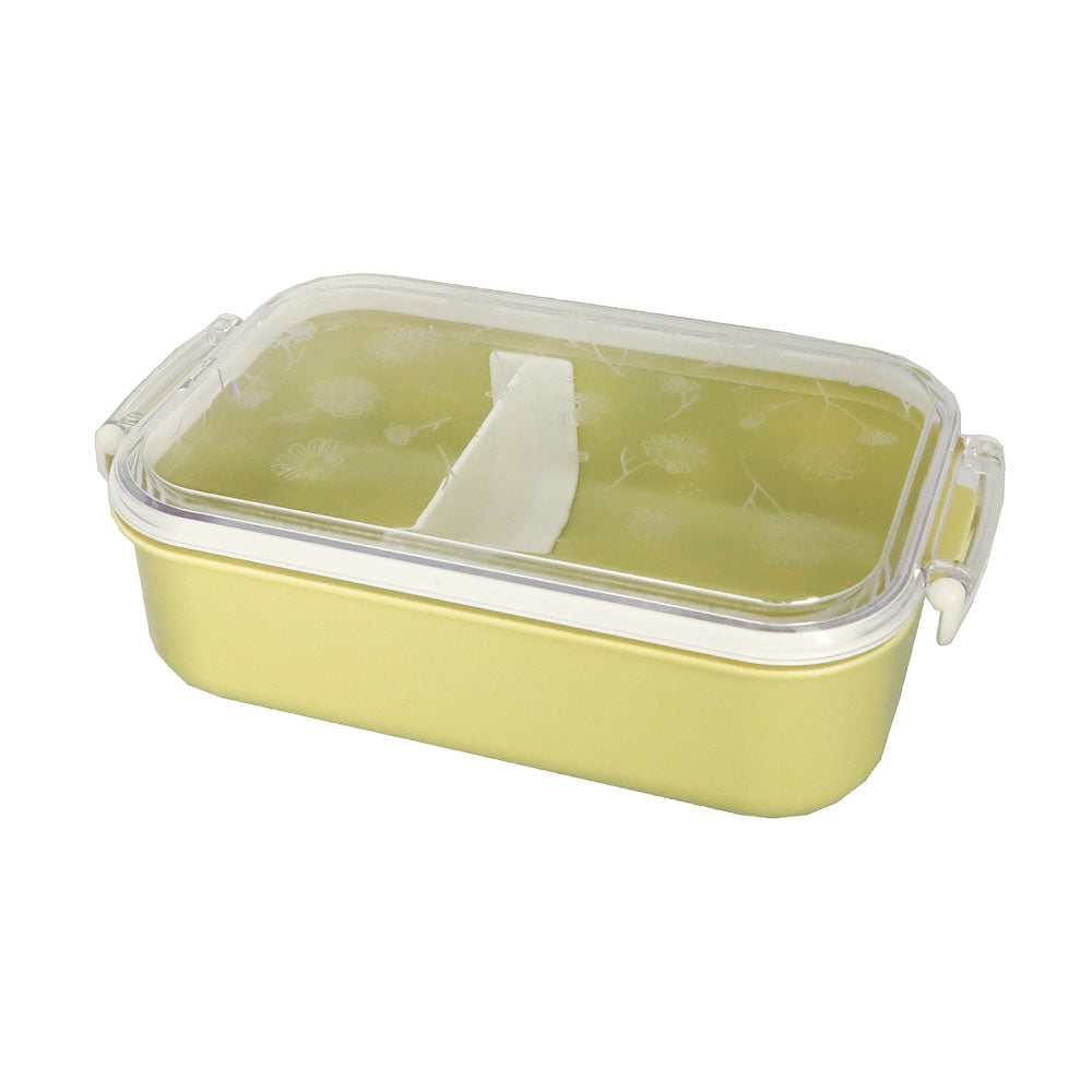DELICAT LUNCH BOX デリカ ランチボックス｜お弁当箱 ランチ シンプル ピクニック 遠足 行楽 くすみカラー パステル 大人 女子 男子 かわいい おしゃれ フラワー ボタニカル 日本製｜LEAFLETS