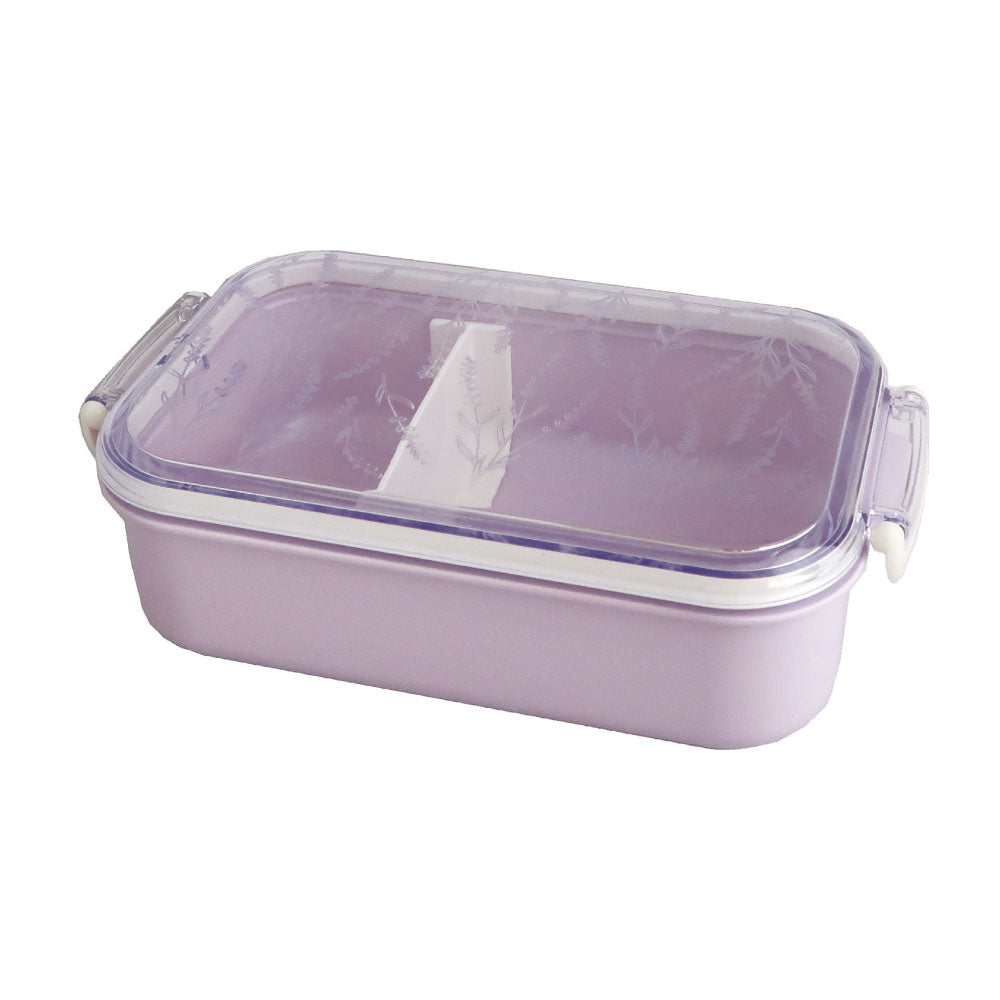 DELICAT LUNCH BOX デリカ ランチボックス｜お弁当箱 ランチ シンプル ピクニック 遠足 行楽 くすみカラー パステル 大人 女子 男子 かわいい おしゃれ フラワー ボタニカル 日本製｜LEAFLETS