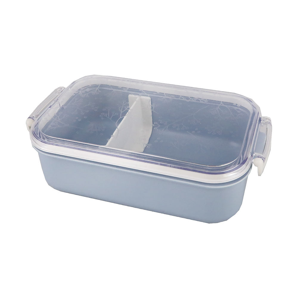 DELICAT LUNCH BOX デリカ ランチボックス｜お弁当箱 ランチ シンプル ピクニック 遠足 行楽 くすみカラー パステル 大人 女子 男子 かわいい おしゃれ フラワー ボタニカル 日本製｜LEAFLETS