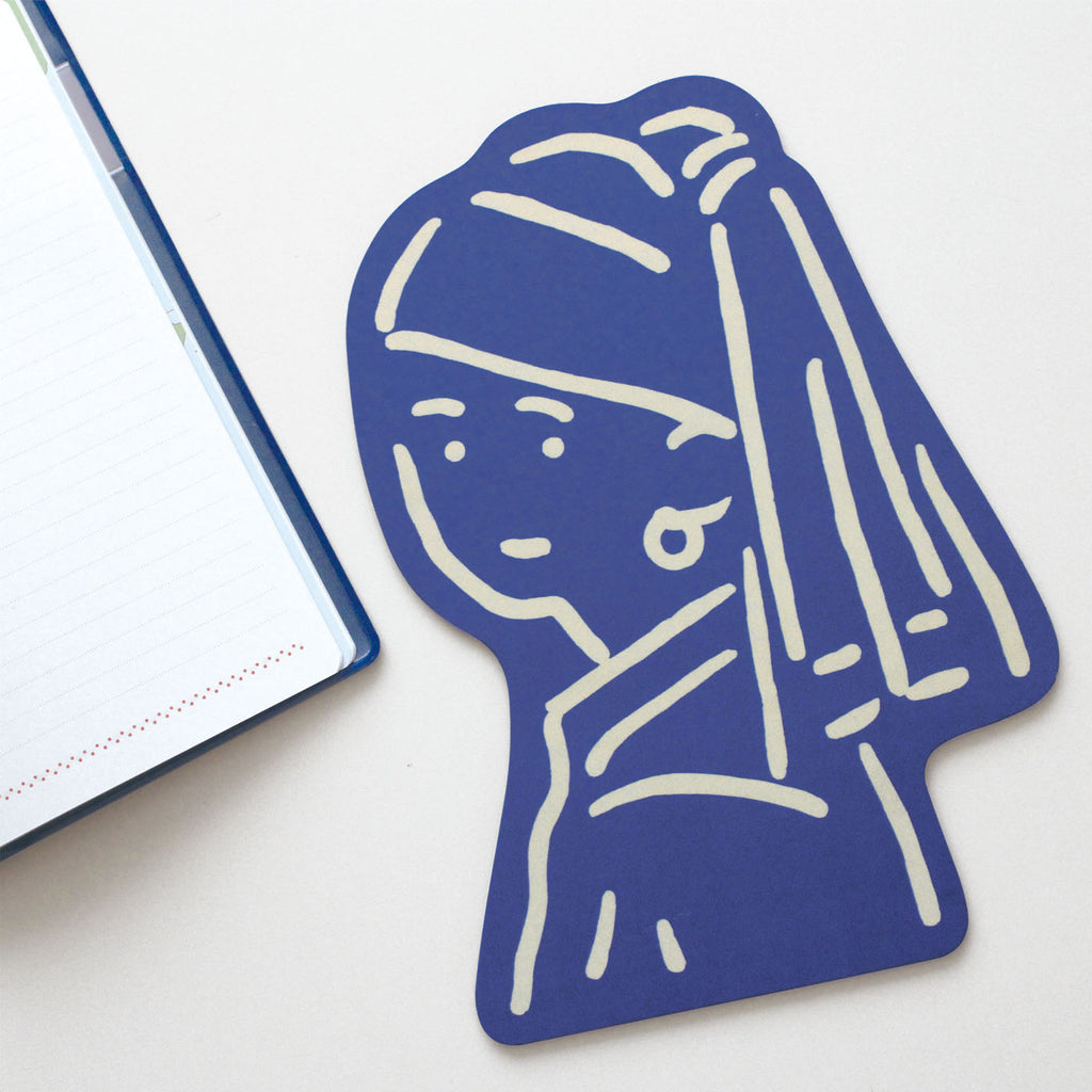DIE-CUT MOUSE PAD ダイカット マウスパッド｜型抜き 薄い 動物 ネコ リス フクロウ ハリネズミ ラグトラ ラグクマ ファラオ 土偶 メジェド フェルメール ムンク ダ・ヴィンチ シマエナガ おばけ｜MATOKA マトカ