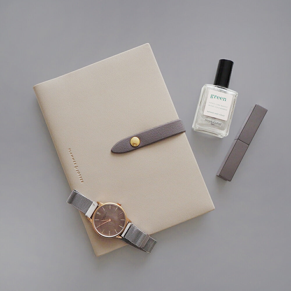 手帳 2026 マトカ 2026年1月始まり ダイアリー スケジュール帳｜B6サイズ ウィークリー・レフト式（週間ホリゾンタル）『ランディ｜LUNDI』おしゃれ 大人かわいい ベルト付き