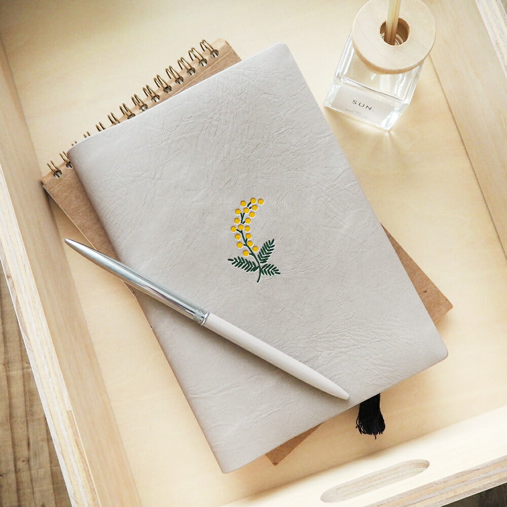 手帳 2026 マトカ 2026年1月始まり ダイアリー スケジュール帳｜B6サイズ ウィークリー・ブロック式（週間ブロック・日記帳）『フルール｜FLEURS』花 かわいい おしゃれ ミモザ スズラン チューリップ