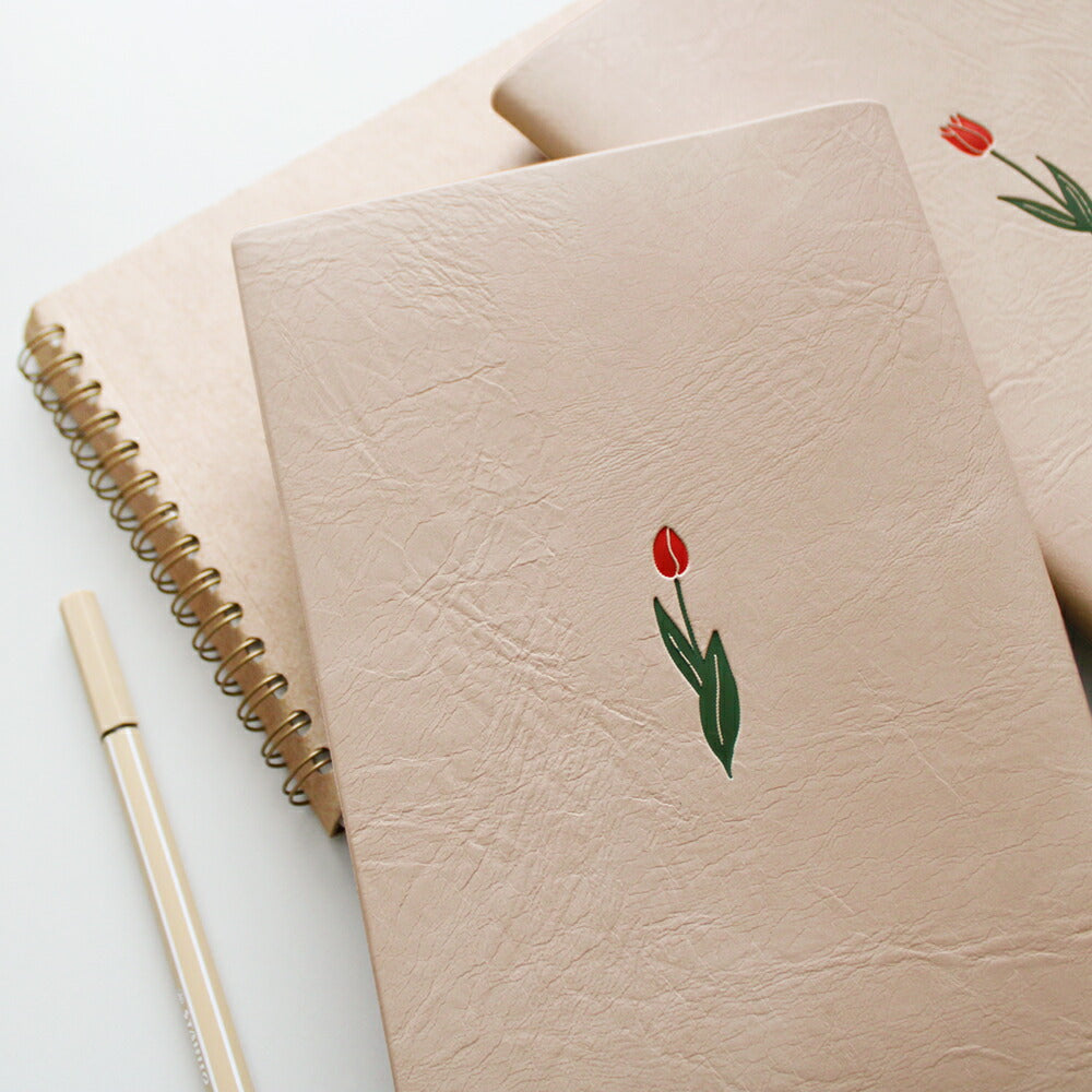 手帳 2026 マトカ 2026年1月始まり ダイアリー スケジュール帳｜B6サイズ ウィークリー・ブロック式（週間ブロック・日記帳）『フルール｜FLEURS』花 かわいい おしゃれ ミモザ スズラン チューリップ