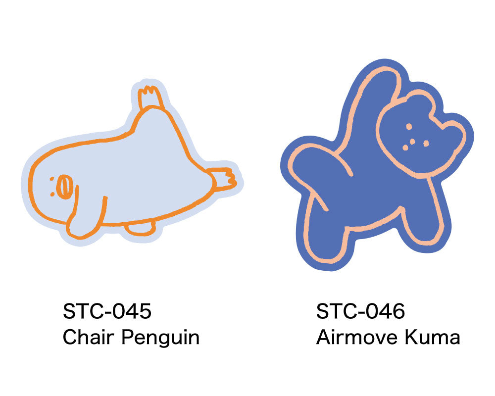 BREAKING ANIMAL ブレイキン アニマル ダイカットステッカー｜STICKER シール 可愛い おしゃれ  スマホケース パソコン スーツケース キャリーケース 車 ダンス 動物 アニマル 犬 猫 ペンギン クマ ウサギ｜MATOKA マトカ