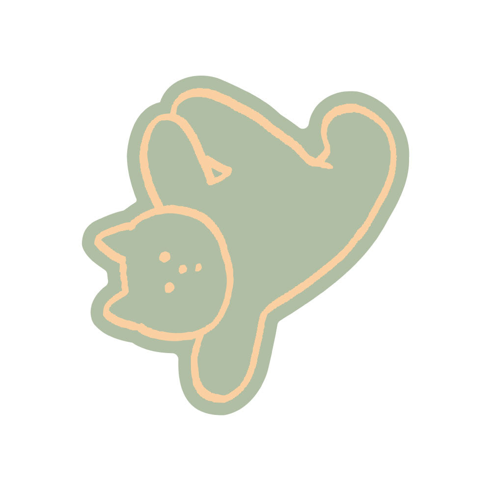 BREAKING ANIMAL ブレイキン アニマル ダイカットステッカー｜STICKER シール 可愛い おしゃれ  スマホケース パソコン スーツケース キャリーケース 車 ダンス 動物 アニマル 犬 猫 ペンギン クマ ウサギ｜MATOKA マトカ