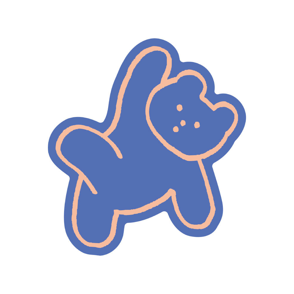 BREAKING ANIMAL ブレイキン アニマル ダイカットステッカー｜STICKER シール 可愛い おしゃれ  スマホケース パソコン スーツケース キャリーケース 車 ダンス 動物 アニマル 犬 猫 ペンギン クマ ウサギ｜MATOKA マトカ