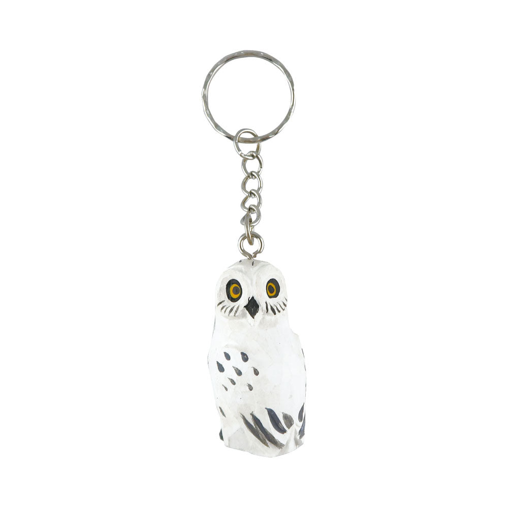 WOOD KEY RING ウッド キーリング｜鍵 キーホルダー アニマル 小物 動物 おしゃれ かわいい 木 木製 トラ ライオン 羊 シマウマ キリン 白クマ ペンギン シマエナガ 鳥 恐竜 アクセサリー キーチェーン｜MATOKA マトカ