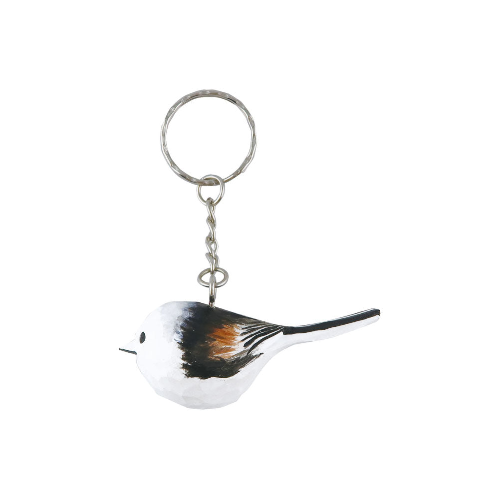 WOOD KEY RING ウッド キーリング｜鍵 キーホルダー アニマル 小物 動物 おしゃれ かわいい 木 木製 トラ ライオン 羊 シマウマ キリン 白クマ ペンギン シマエナガ 鳥 恐竜 アクセサリー キーチェーン｜MATOKA マトカ