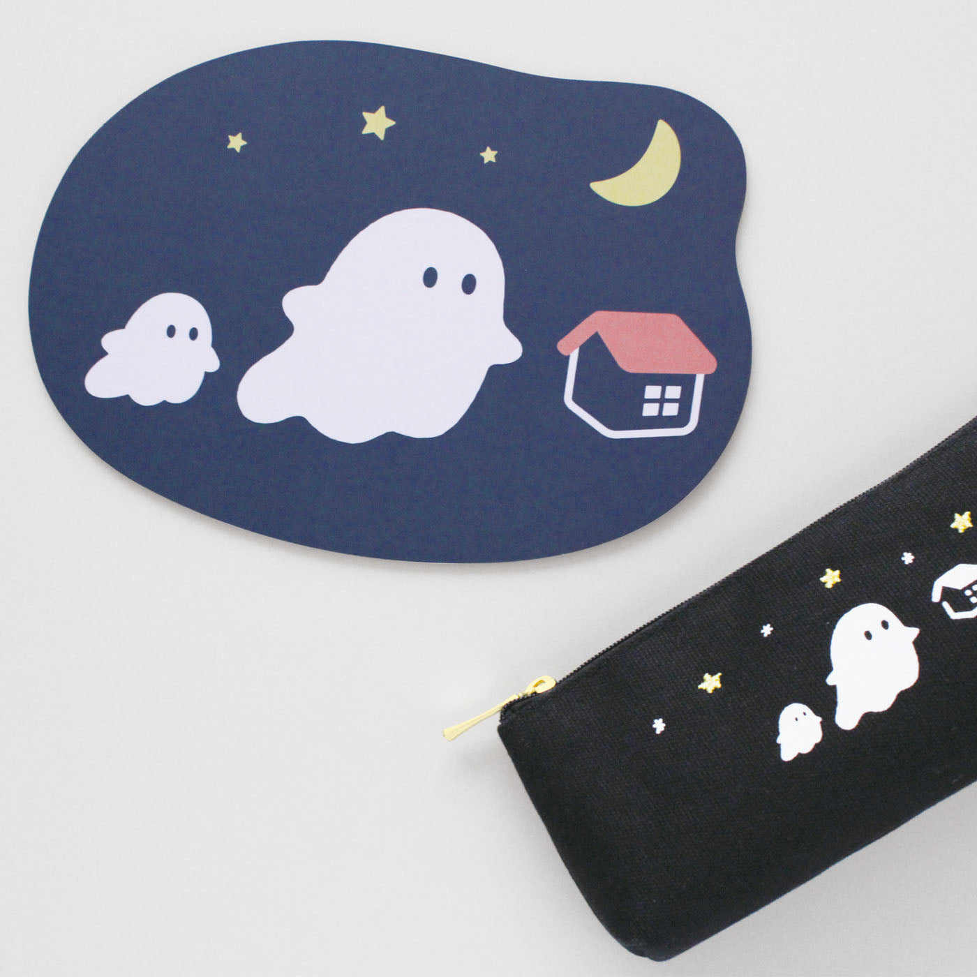 DIE-CUT MOUSE PAD ダイカット マウスパッド｜型抜き 薄い 動物 ネコ リス フクロウ ハリネズミ ラグトラ ラグクマ ファラオ 土偶 メジェド フェルメール ムンク ダ・ヴィンチ シマエナガ おばけ｜MATOKA マトカ