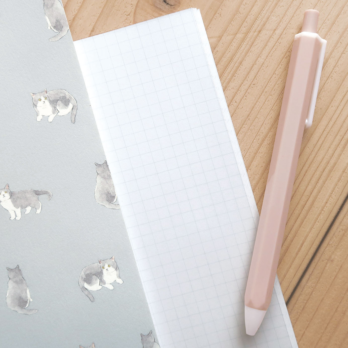 EVERYDAY NOTEBOOK エブリデイノート A5｜おしゃれ かわいい 高校生 中学生 入学 シンプル 動物 犬 猫 クマ 花 スズラン ミモザ フラワー 方眼 魚 シマエナガ 恐竜 ダイナソー ｜MATOKA マトカ