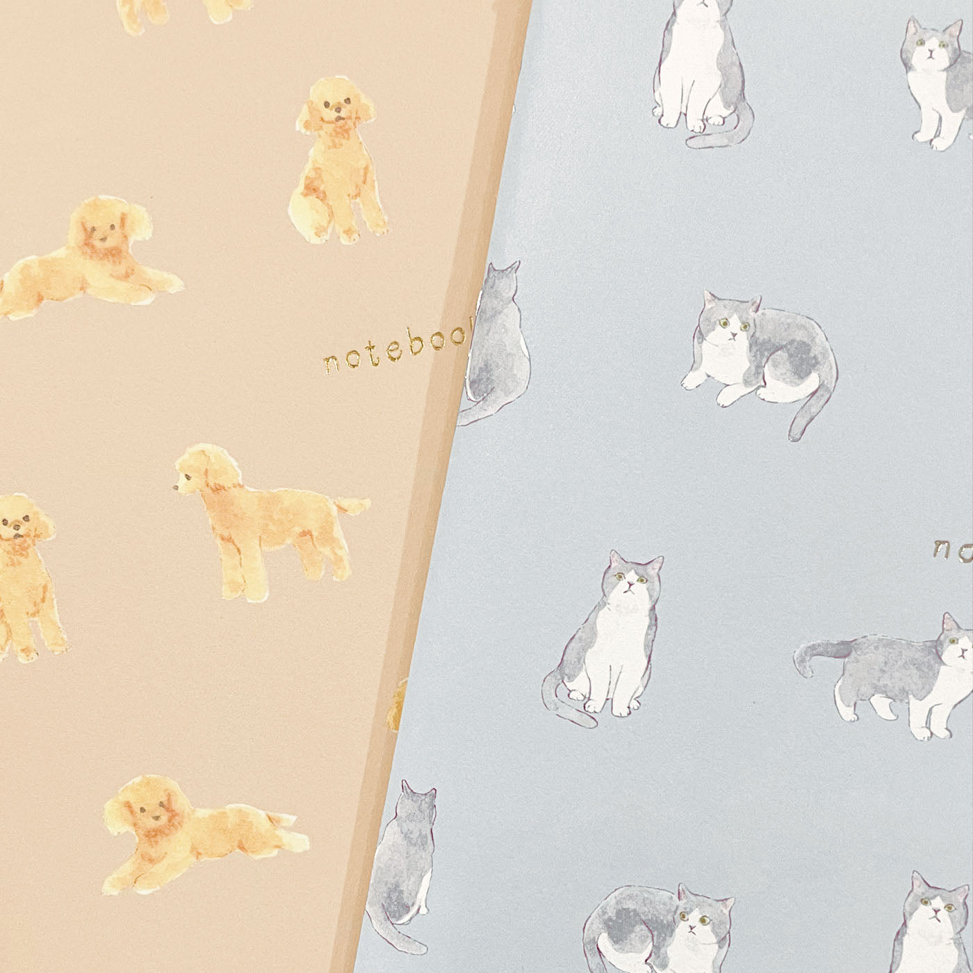 EVERYDAY NOTEBOOK エブリデイノート A5｜おしゃれ かわいい 高校生 中学生 入学 シンプル 動物 犬 猫 クマ 花 スズラン ミモザ フラワー 方眼 魚 シマエナガ 恐竜 ダイナソー ｜MATOKA マトカ