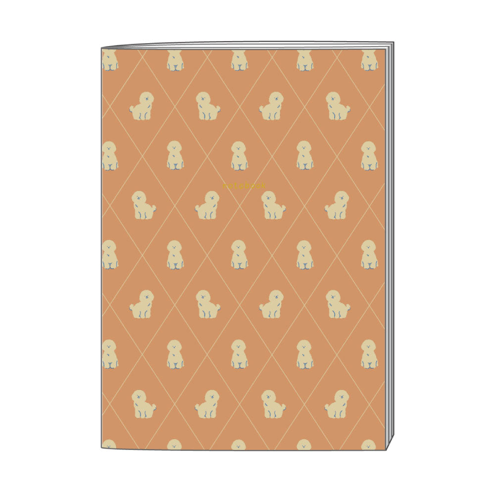EVERYDAY NOTEBOOK エブリデイノート A5｜おしゃれ かわいい 高校生 中学生 入学 シンプル 動物 犬 猫 クマ 花 スズラン ミモザ フラワー 方眼 魚 シマエナガ 恐竜 ダイナソー ｜MATOKA マトカ