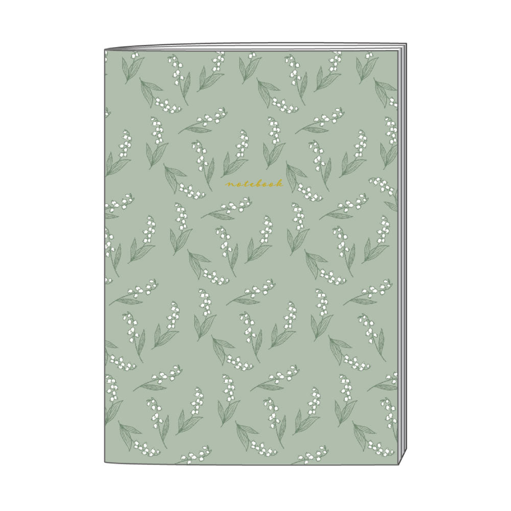 EVERYDAY NOTEBOOK エブリデイノート A5｜おしゃれ かわいい 高校生 中学生 入学 シンプル 動物 犬 猫 クマ 花 スズラン ミモザ フラワー 方眼 魚 シマエナガ 恐竜 ダイナソー ｜MATOKA マトカ