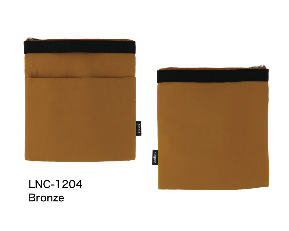 PLACID プラシド 保冷ポーチ｜COOLER POUCH コンパクト シンプル お弁当袋 ピクニック 行楽 保冷バッグ 保冷 保温 お菓子 おやつ 子供 大人 バッグインバッグ 散歩 ポーチ ケース｜LEAFLETS