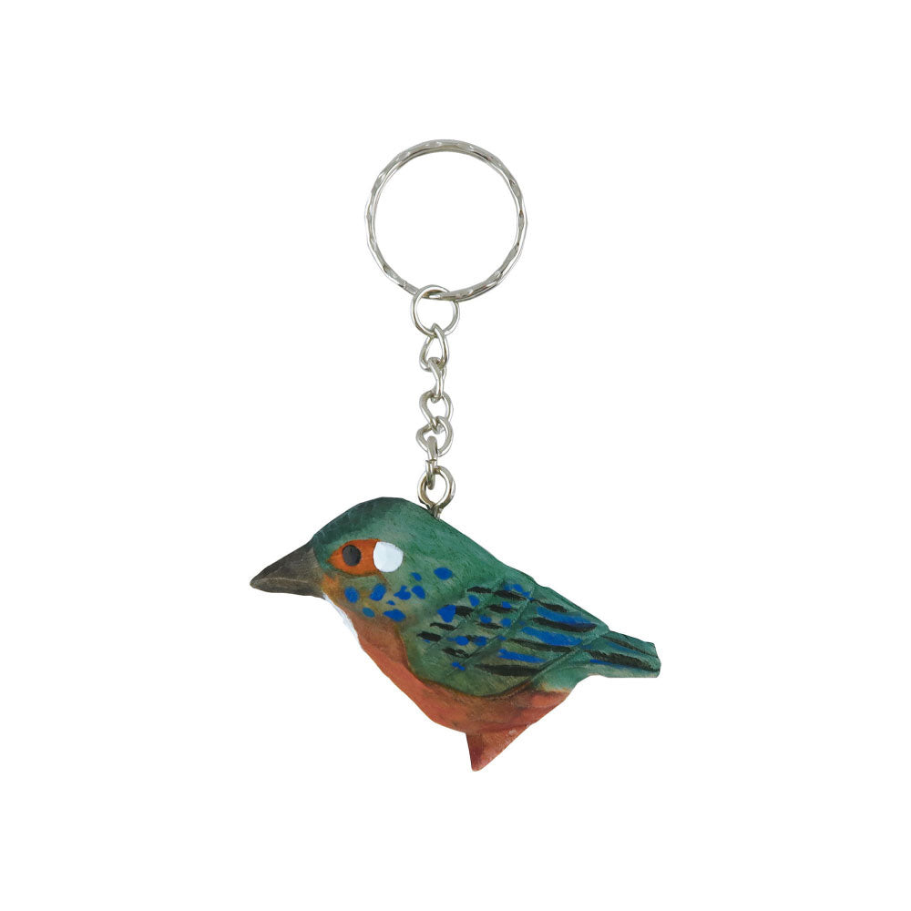 WOOD KEY RING ウッド キーリング｜鍵 キーホルダー アニマル 小物 動物 おしゃれ かわいい 木 木製 トラ ライオン 羊 シマウマ キリン 白クマ ペンギン シマエナガ 鳥 恐竜 アクセサリー キーチェーン｜MATOKA マトカ