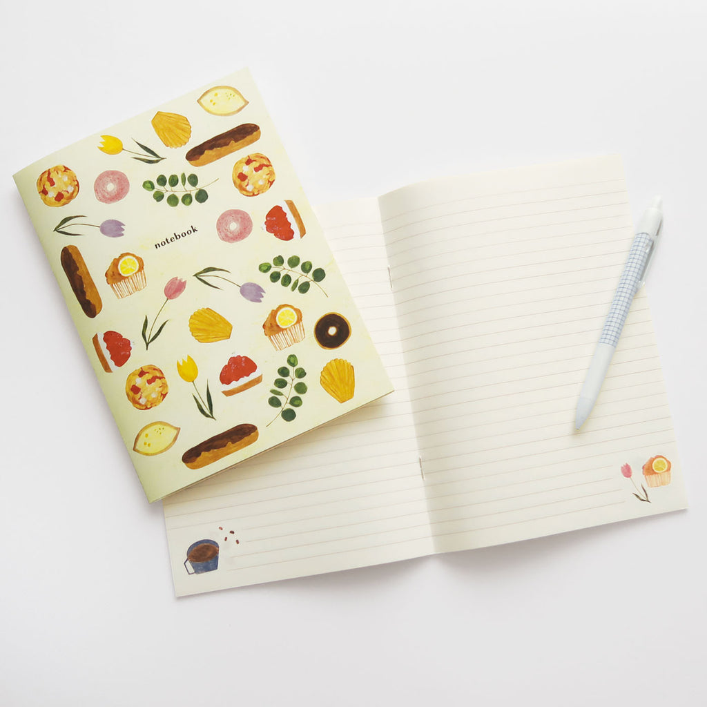 いわしまあゆ ノート｜NOTE BOOK おしゃれ かわいい スイーツ パン デザート イラスト アート 作家 和菓子 お菓子 ケーキ いちご ノート A5 フルカラー 持ち運び 勉強 仕事 日記 アイデア デザイン｜MATOKA マトカ