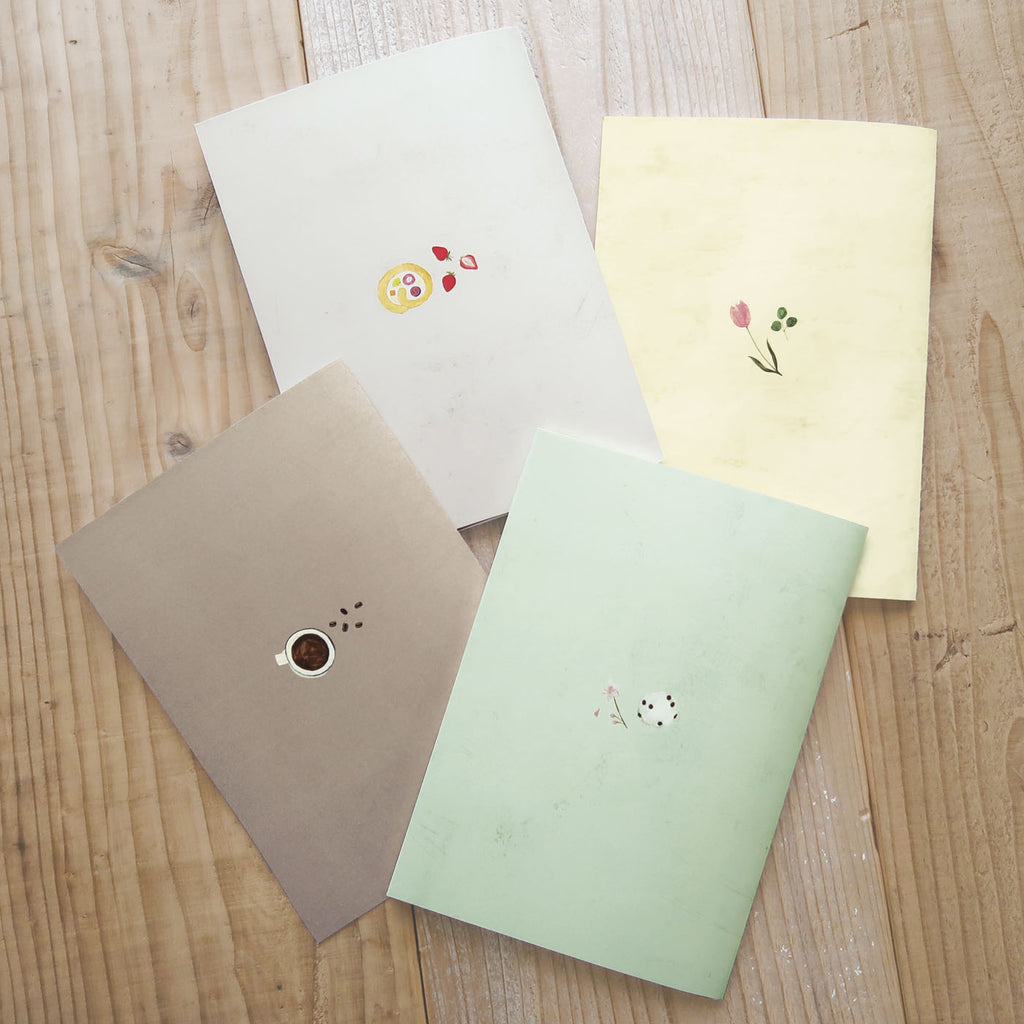 いわしまあゆ ノート｜NOTE BOOK おしゃれ かわいい スイーツ パン デザート イラスト アート 作家 和菓子 お菓子 ケーキ いちご ノート A5 フルカラー 持ち運び 勉強 仕事 日記 アイデア デザイン｜MATOKA マトカ