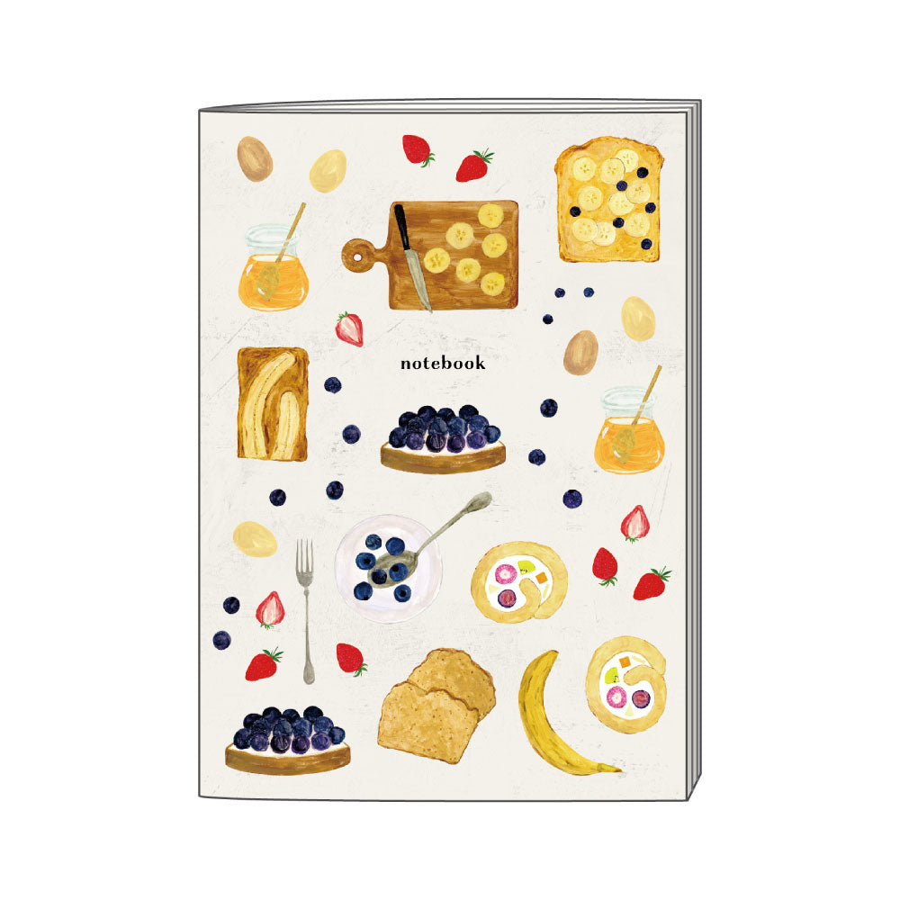 いわしまあゆ ノート｜NOTE BOOK おしゃれ かわいい スイーツ パン デザート イラスト アート 作家 和菓子 お菓子 ケーキ いちご ノート A5 フルカラー 持ち運び 勉強 仕事 日記 アイデア デザイン｜MATOKA マトカ