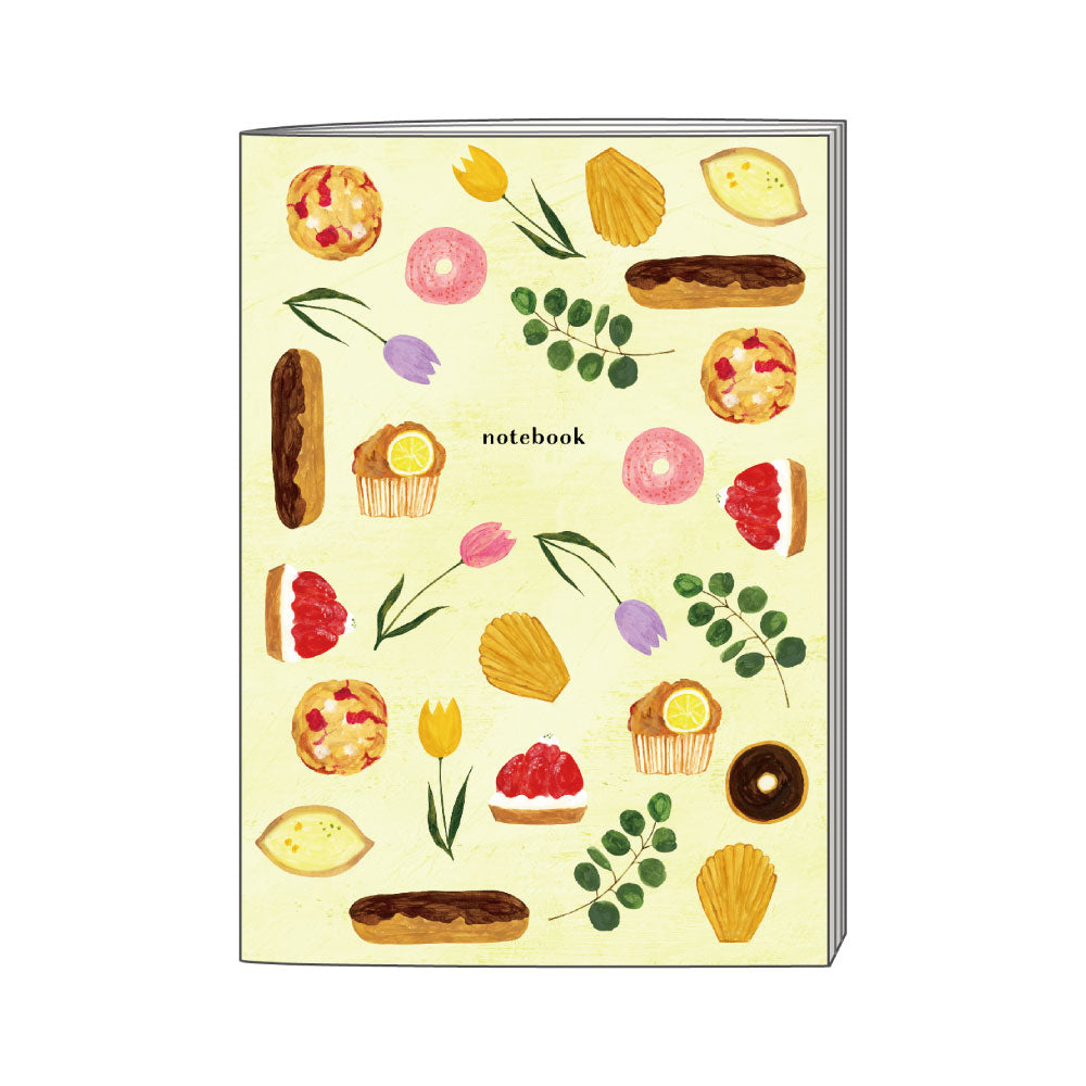 いわしまあゆ ノート｜NOTE BOOK おしゃれ かわいい スイーツ パン デザート イラスト アート 作家 和菓子 お菓子 ケーキ いちご ノート A5 フルカラー 持ち運び 勉強 仕事 日記 アイデア デザイン｜MATOKA マトカ