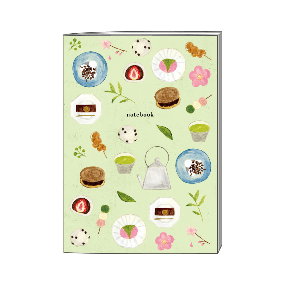 いわしまあゆ ノート｜NOTE BOOK おしゃれ かわいい スイーツ パン デザート イラスト アート 作家 和菓子 お菓子 ケーキ いちご ノート A5 フルカラー 持ち運び 勉強 仕事 日記 アイデア デザイン｜MATOKA マトカ