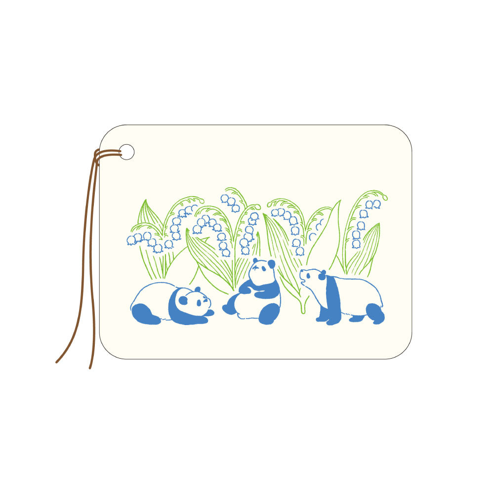 PETIT ET GRAND プティ・エ・グラン ギフトタグ｜GIFT TAG おしゃれ かわいい 活版印刷 アニマル 動物 ギフト お祝い 誕生日 フラワー 花 贈り物 恐竜 ペンギン パンダ ゴリラ｜MATOKA マトカ