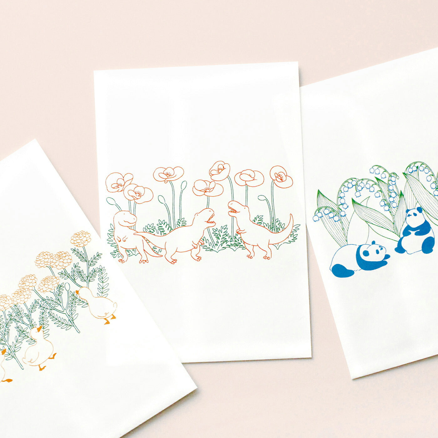 PETIT ET GRAND プティ・エ・グラン ペーパーバッグ｜PAPER BAG おしゃれ かわいい 封筒 アニマル 動物 ギフト お祝い 誕生日 フラワー 花 贈り物 ラッピング 包装 プレゼント プチギフト｜MATOKA マトカ
