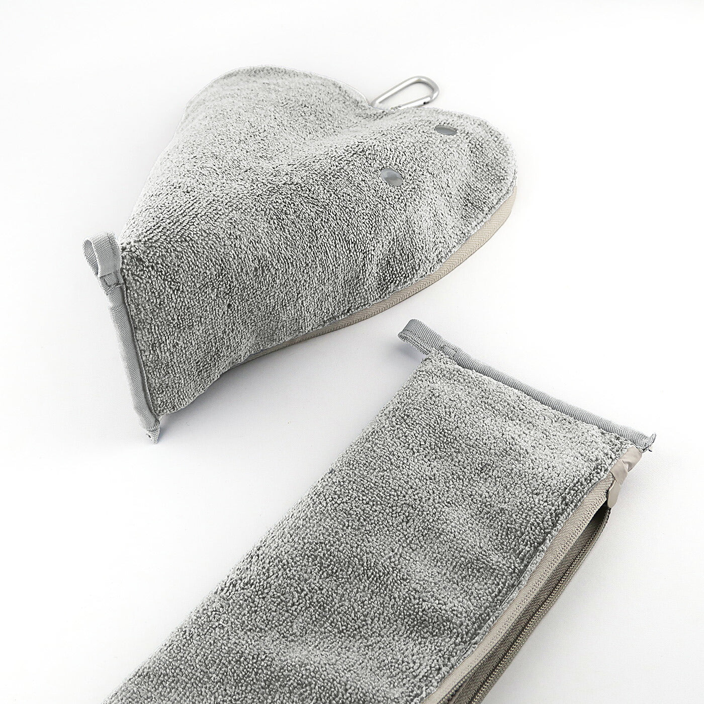 LAURIER ローリエ アンブレラポーチ｜UMBRELLA POUCH コンパクト シンプル ケース くすみカラー 無地 大人 通勤 通学 傘 雨 雨具 梅雨 日傘 便利 カラビナ折りたたみ傘 ボトルホルダー ｜LEAFLETS