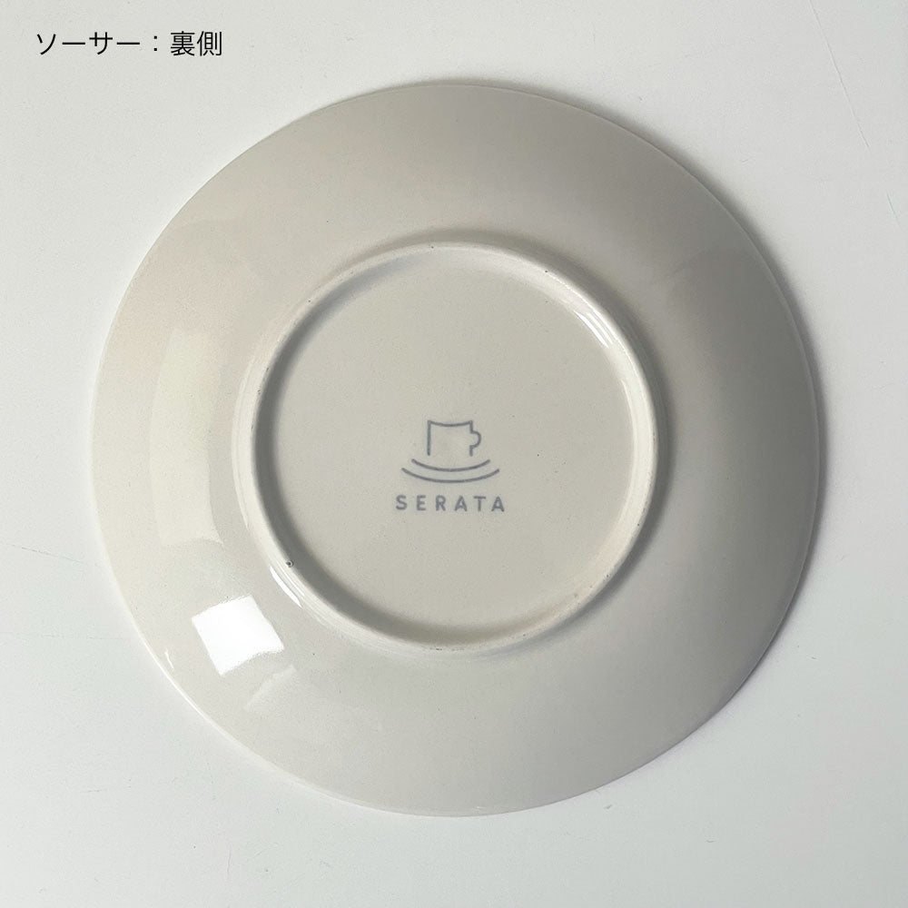 Camille カミーユ カップ＆ソーサー スズラン｜食器 コップ マグ ティーセット カップ  ソーサー 美濃焼 誕生日 ギフト プレゼント おしゃれ 可愛い 上品 陶器 日本製 230ml｜SERATA セラータ