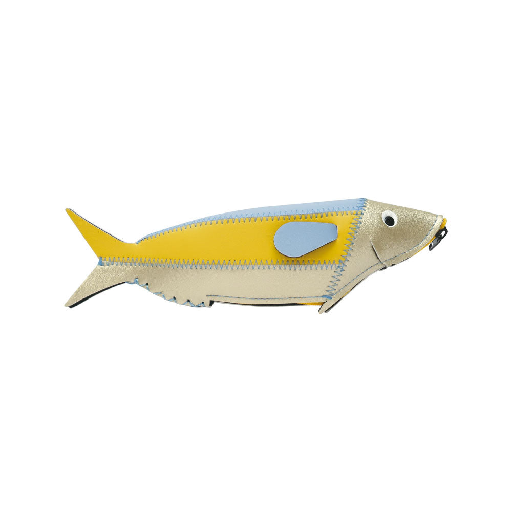 フィッシュケース（FISH CASE）｜小物入れ 収納 ケース ポーチ ペンケース 魚 さかな 文具小物 ペン  メガネ メガネケース ユニーク 個性的｜MATOKA マトカ