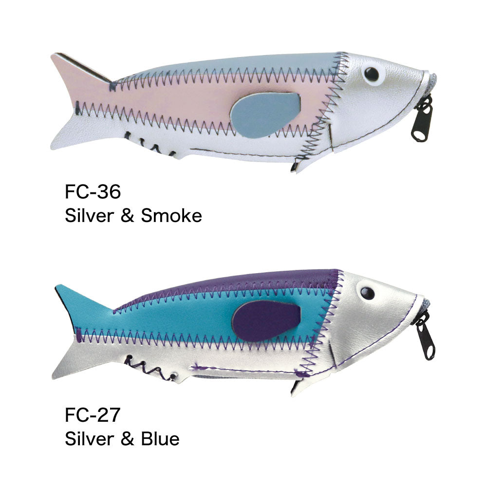 ミニ フィッシュケース（MINI FISH CASE）｜小物入れ 個性的 おしゃれ 魚 子供 キーケース  コインケース ユニーク カラフル 財布 収納｜MATOKA マトカ