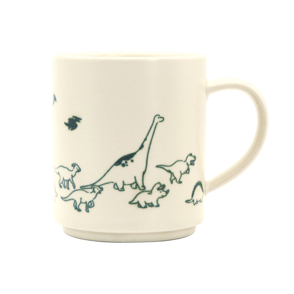 AH LA LA アララ マグカップ｜食器 コップ マグ ティーセット カップ 美濃焼 誕生日 ギフト プレゼント おしゃれ 可愛い 上品 陶器 日本製 280ml 恐竜 ダイナソー 犬 猫｜SERATA セラータ