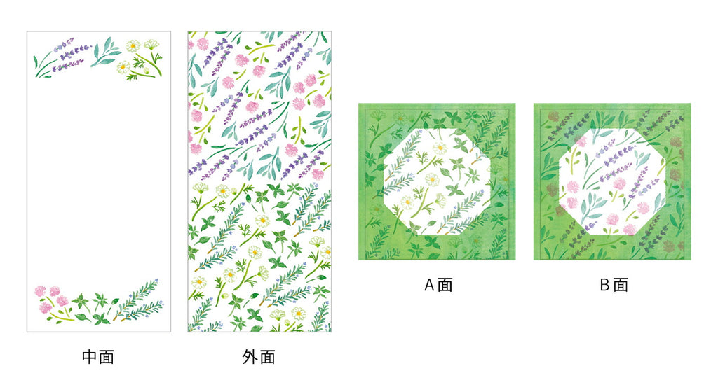 joyeux ジョワイユ ミニレターセット｜手紙 便箋 封筒 ギフト お祝い 誕生日 おしゃれ かわいい カラフル ポップ 花 フラワー 宇宙 フルーツ 恐竜 動物 アニマル トレーシングペーパー｜MATOKA マトカ