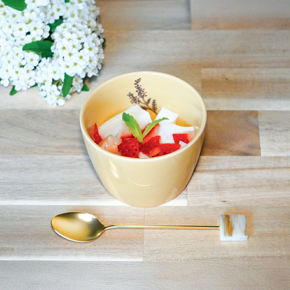 Flora フローラ フリーカップ｜食器 カップ 美濃焼 誕生日 ギフト プレゼント おしゃれ 可愛い 上品 陶器 日本製 150ml 花 すずらん チューリップ ミモザ ボタニカル 小鉢 小物｜SERATA セラータ
